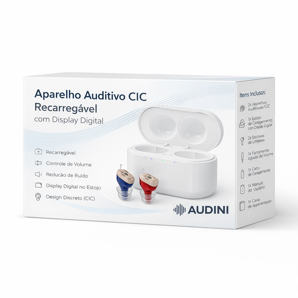 Aparelho Auditivo Audini Pro